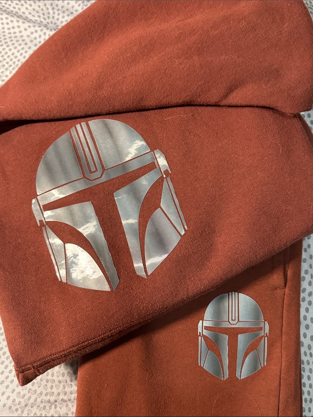 GAP x Star Wars Brown Graphic Sweatshirt - Metallic Silver Logo Limited Edition-